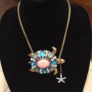 Betsey Johnson turtle necklace